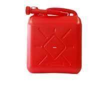 Bidón para gasolina de plástico rojo 10L - Imagen 1