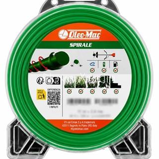 Nylon espiral Oleo Mac para desbrozadora 2.4mm x 15m - Imagen 1