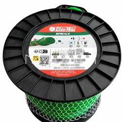Nylon espiral Oleo Mac para desbrozadora 4.0mm x 122m - Imagen 1