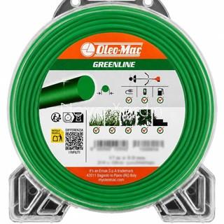 Nylon redondo Oleo Mac para desbrozadora 2.4mm x 15m - Imagen 1